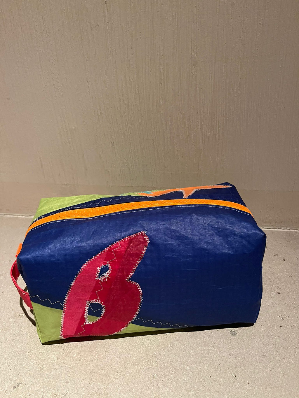 Blue Yellow Medium Zip